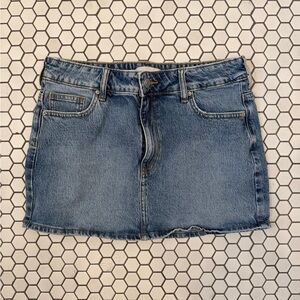 PacSun Light Blue Denim Skirt